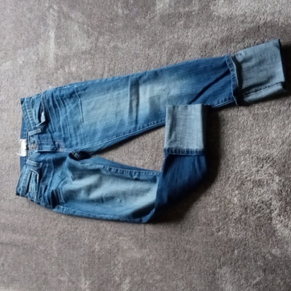 Current/Elliott The Cuffed Skinny in "Envy"
